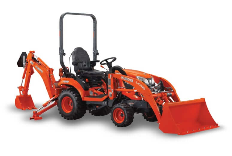 ТТХ мини-экскаватора-погрузчика Kubota BX23S