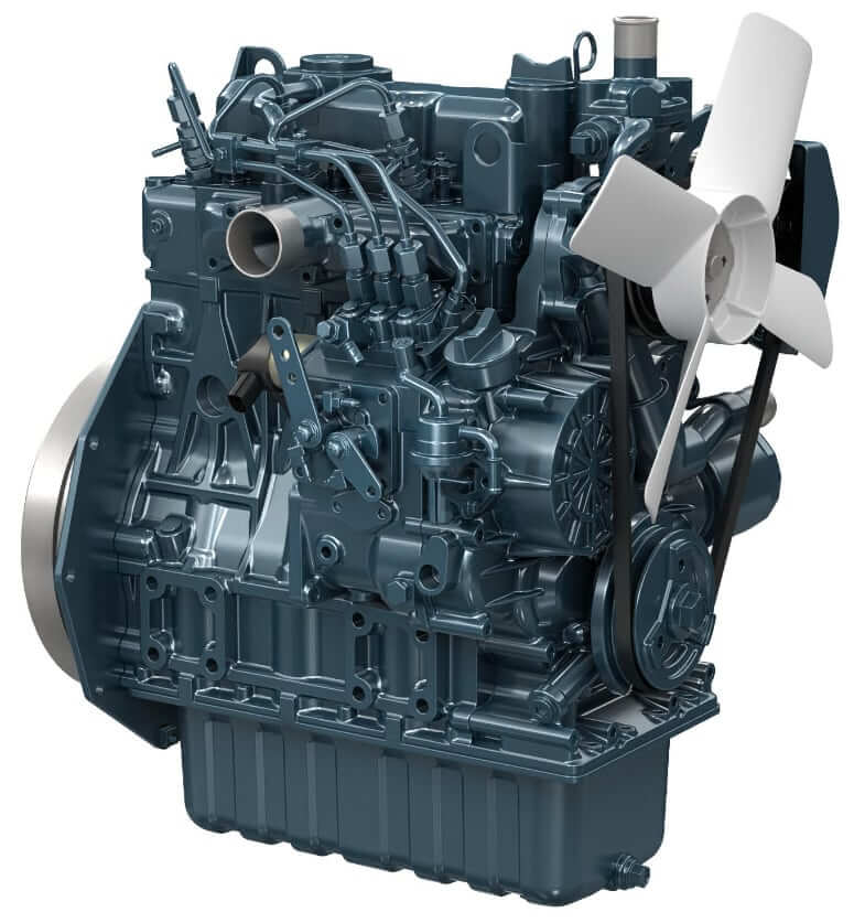 ТТХ двигателя Kubota D1305-E4B