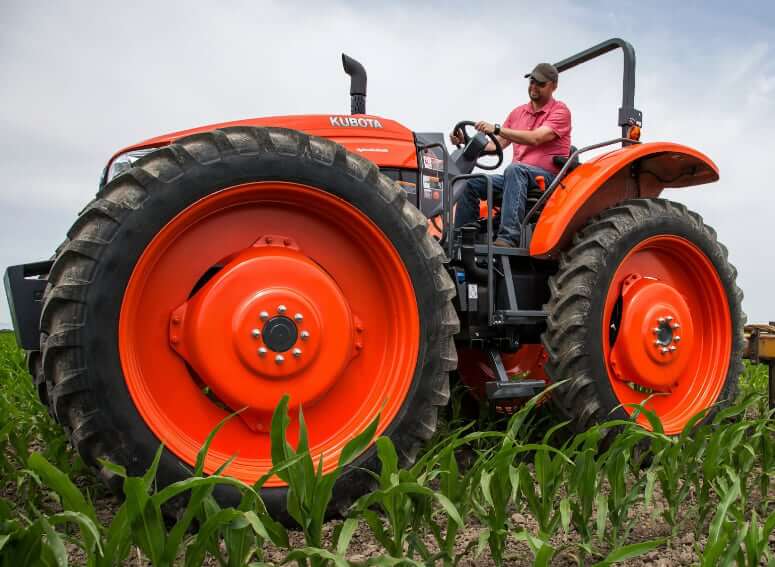 Размеры колес трактора Kubota M6H-101