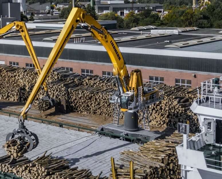 Вес и размеры Liebherr LH 110 M Industry Litronic