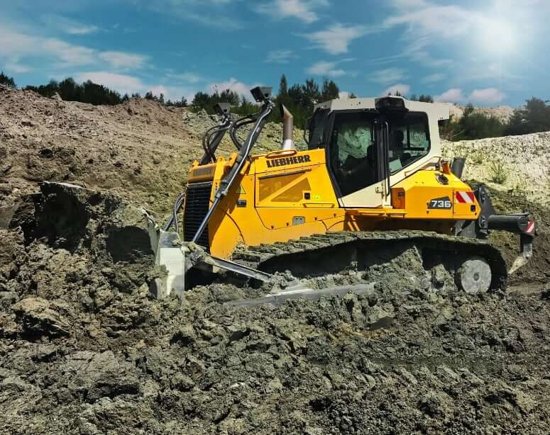 ТТХ бульдозера Liebherr PR 736 Litronic