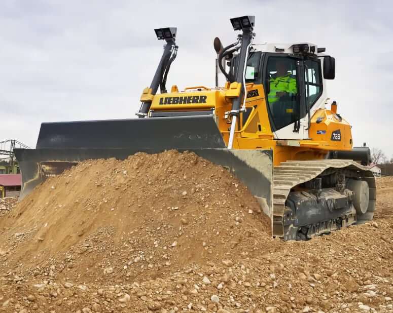 Весовые характеристики Liebherr PR 736 Litronic