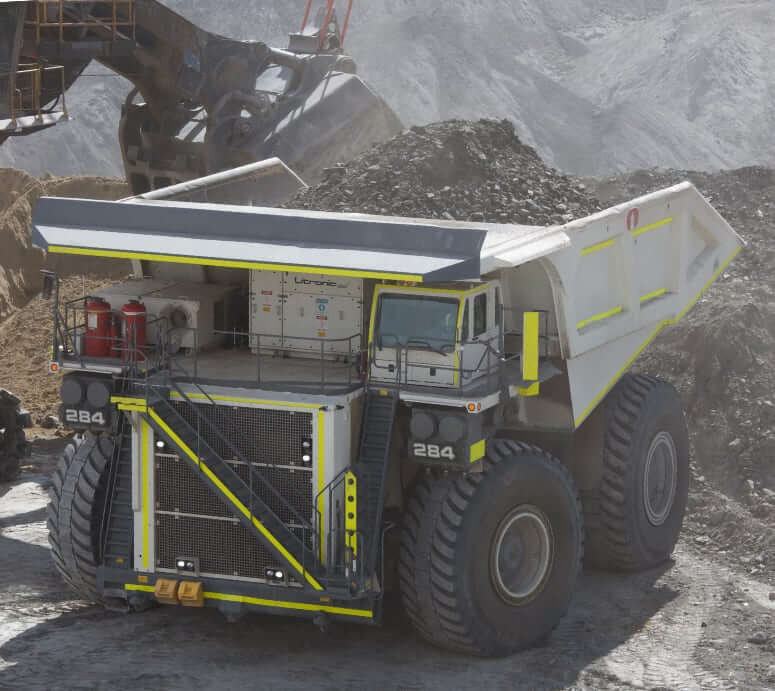 Грузоподъемность самосвала Liebherr T284
