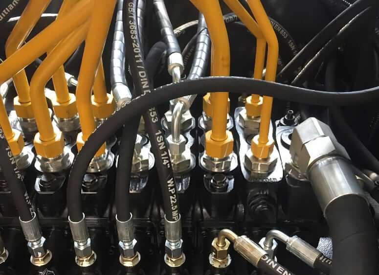 ТТХ гидравлической системы LiuGong 777A-S