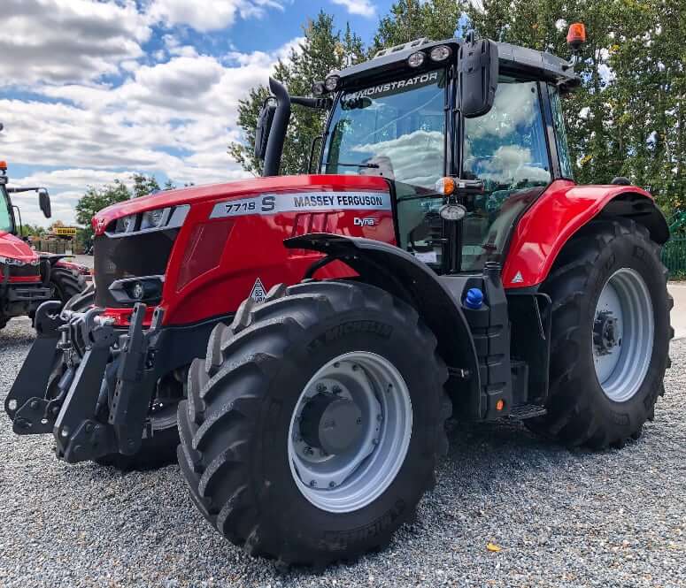 Вес и размеры трактора Massey Ferguson 7718