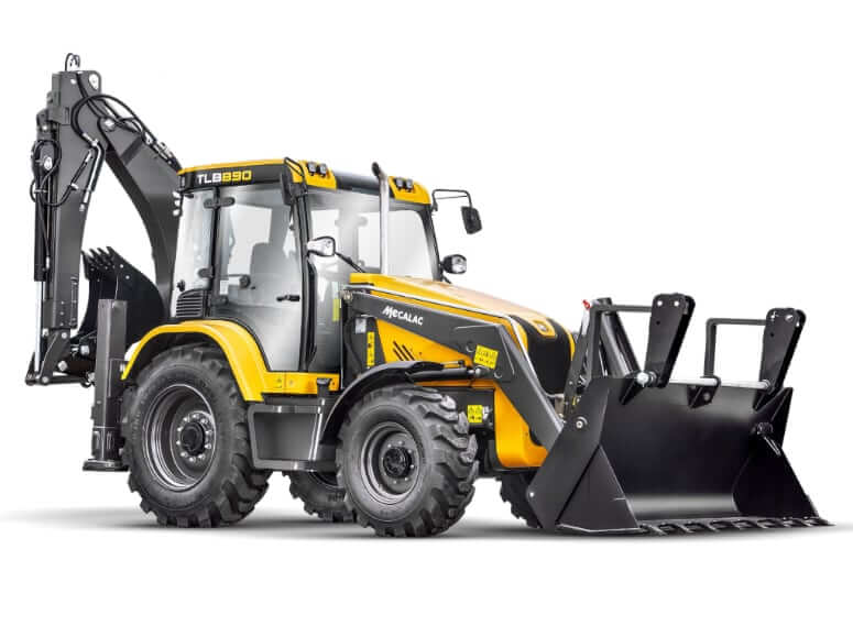 Размеры и вес Mecalac TLB890
