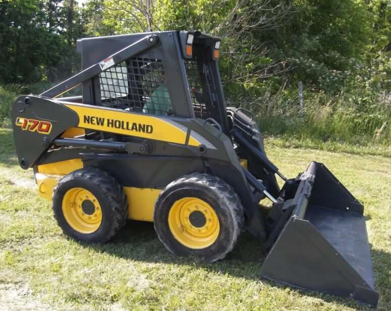 Размеры, вес и ТТХ мини-погрузчика New Holland L170