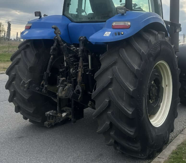 Характеристики ВОМ и ТСУ трактора New Holland T8040