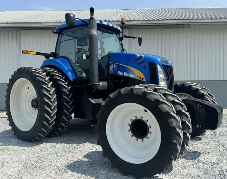 Габариты, вес и размеры колес New Holland T8040