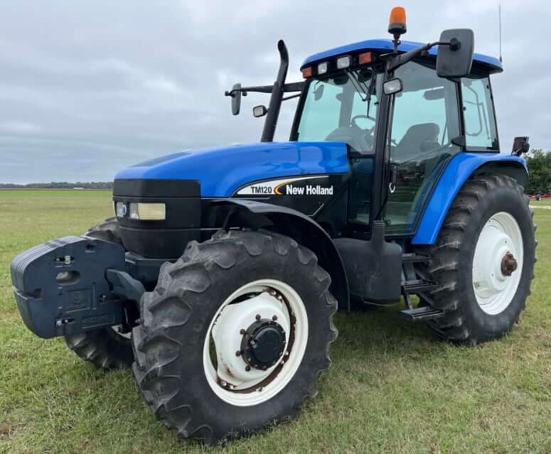 Размеры, вес и ТТХ New Holland TM120