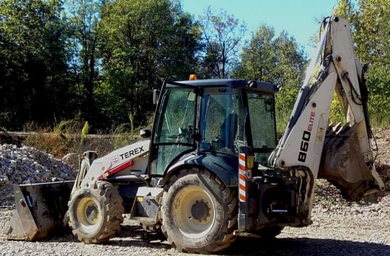 Характеристики Terex 860 Elite экскаватор-погрузчик: двигатель, вес ...