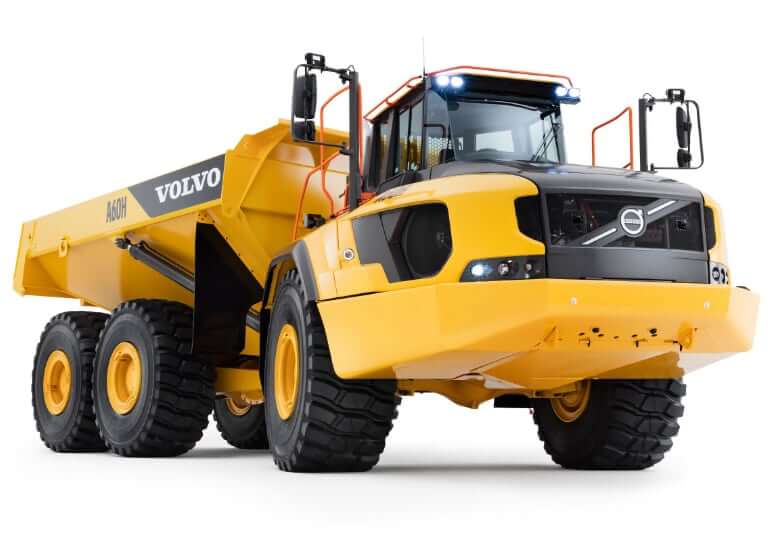 Технические характеристики самосвала Volvo A60H