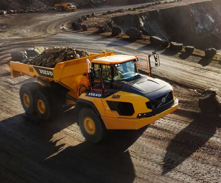 ТТХ трансмиссии самосвала Volvo A60H