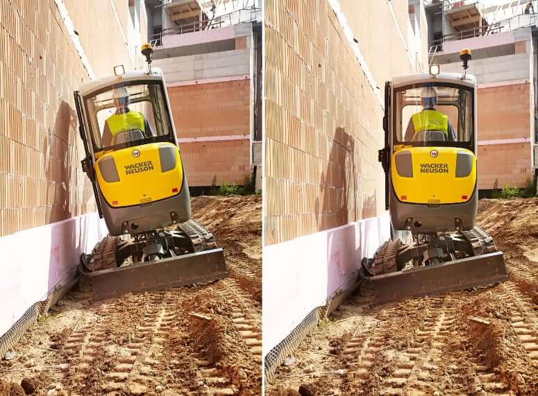 ТТХ экскаватора Wacker Neuson 50Z3 с наклонной кабиной