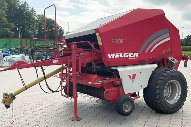 Размеры, вес и ТТХ пресс-подборщика Welger 235 Profi